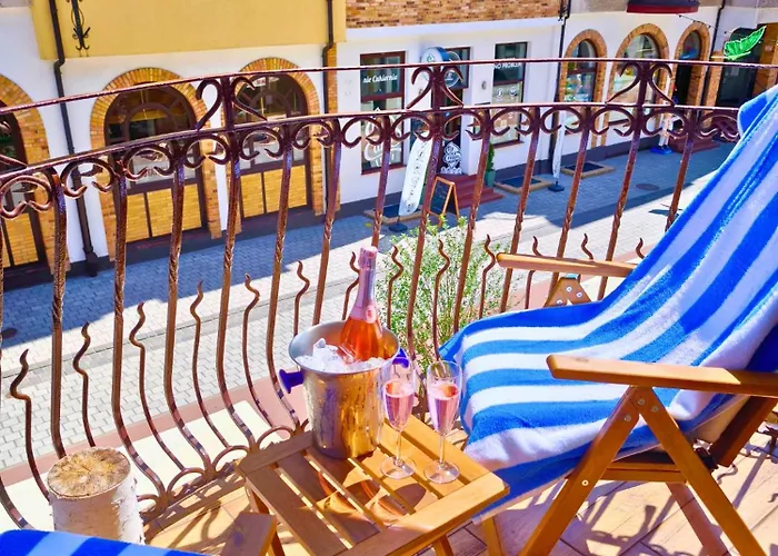 Hall Bliss - Premium Z Balkonem I Widokiem Na Ratusz 公寓 科沃布热格